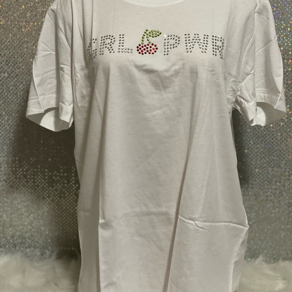 🍒 New Victoria Secret Pink Bling Cherry Tee & High Waisted Legging Set 🍒 - Picture 10 of 12